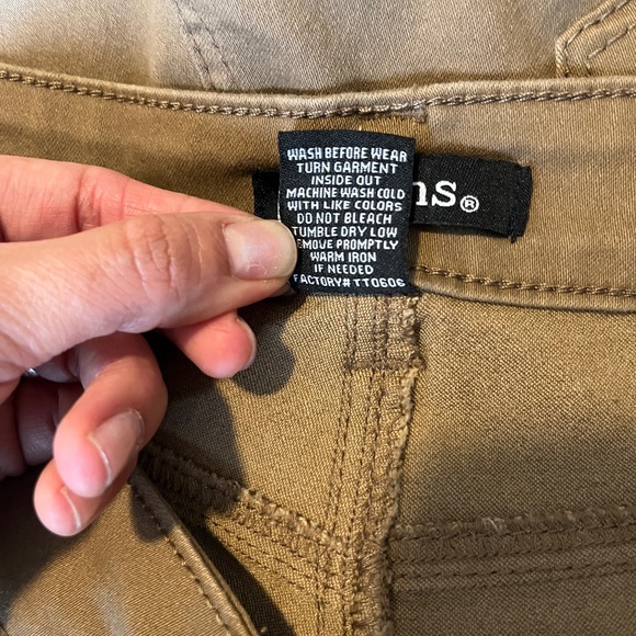 d. jeans Women's Brown Skinny Pants- Size 8 - Picture 3 of 6